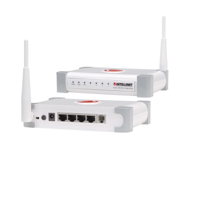INTELLINET-300N WiFi ADSL Modem Router Use as 4 Port Switch