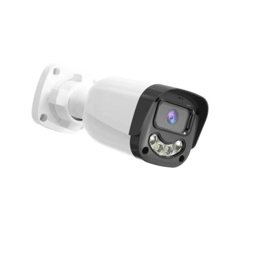4 array smile imported pillarless starlight led hik cctv bullet camera housing with led & glass