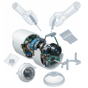 ip camera assembling charges