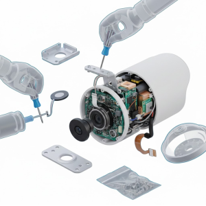 darkfighter & zoom camera assembling charges