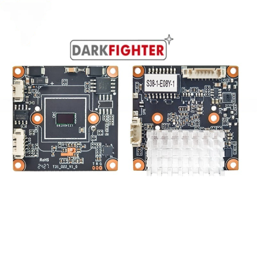 IP S38-1 2K 5.0 megapixel Dark Fighter Low Light Working HD 1/2.8" CMOS sensor H.265 support with high-performance support two-way voice intercom can realize voice broadcast after human figure detection support Smart H.265/H.264H intelligent coding pcb camera module board