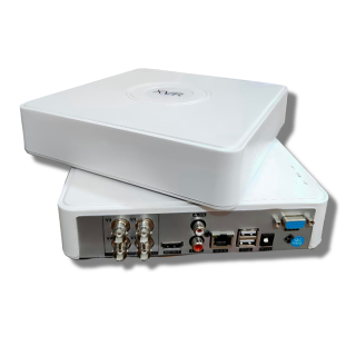 DVR 4 channel TSeye 2K 5 megapixel Full Ultra HD H.265 all channel Audio support with box & all accessories