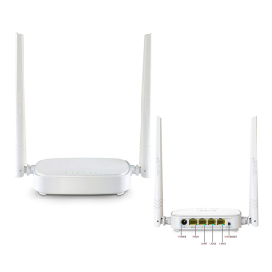 TENDA-N301 N300 WiFi Speed Easy Setup Repeater & Router (Refurbished with 12v adapter)