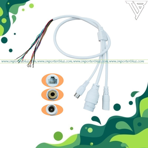 ​​​​​​​IP camera 11 pin audio cable with waterproof connector