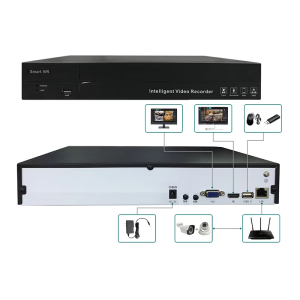 16 Channel  4k 8mp metal big size body nvr two way audio (seeeasy/vmycam)